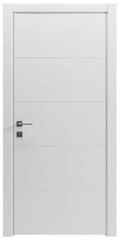 МЕЖКОМНАТНЫЕ ДВЕРИ "РОДОС" Paint-2 глухое, белый мат АКР